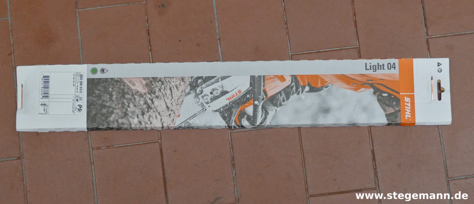 Stihl 30030006313 Führungsschiene r 40cm / 16"
1,3mm/0,0502 3/8" p
