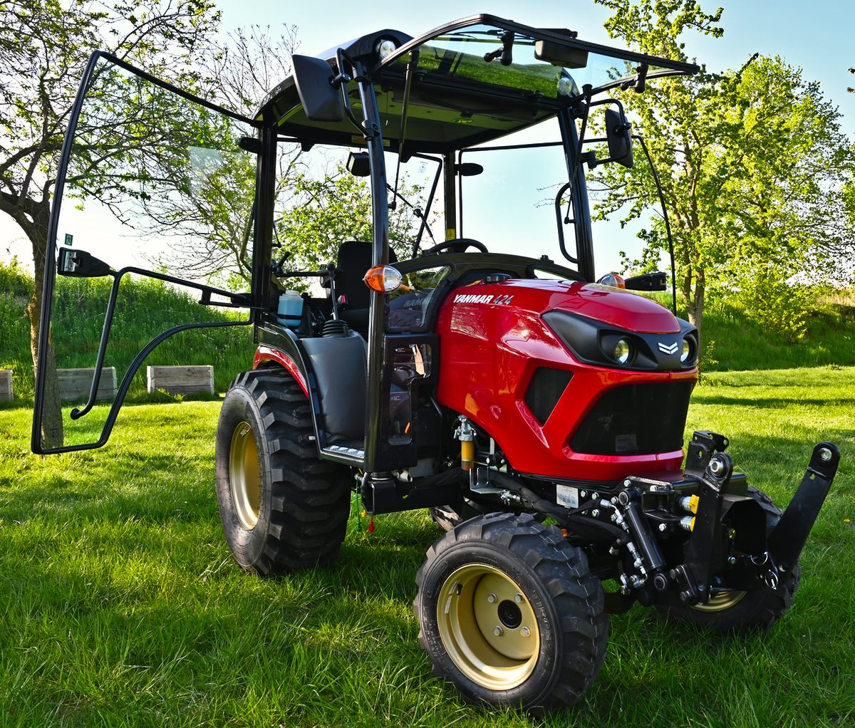 Kommunaltraktor Yanmar SA424V-Q Kommunaltraktor Yanmar SA424V-Q