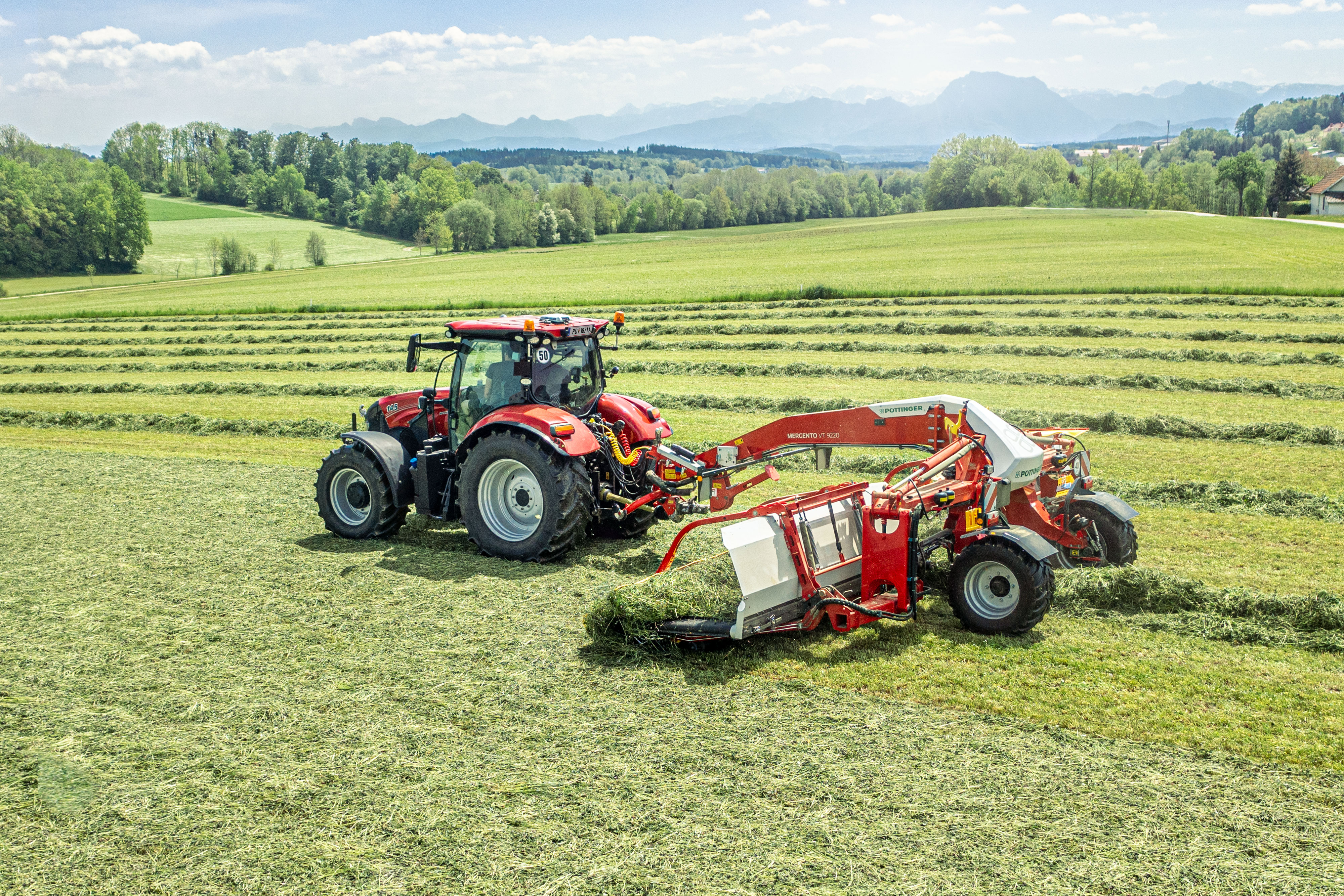 Pöttinger Bandschwader Mergento VT 9220