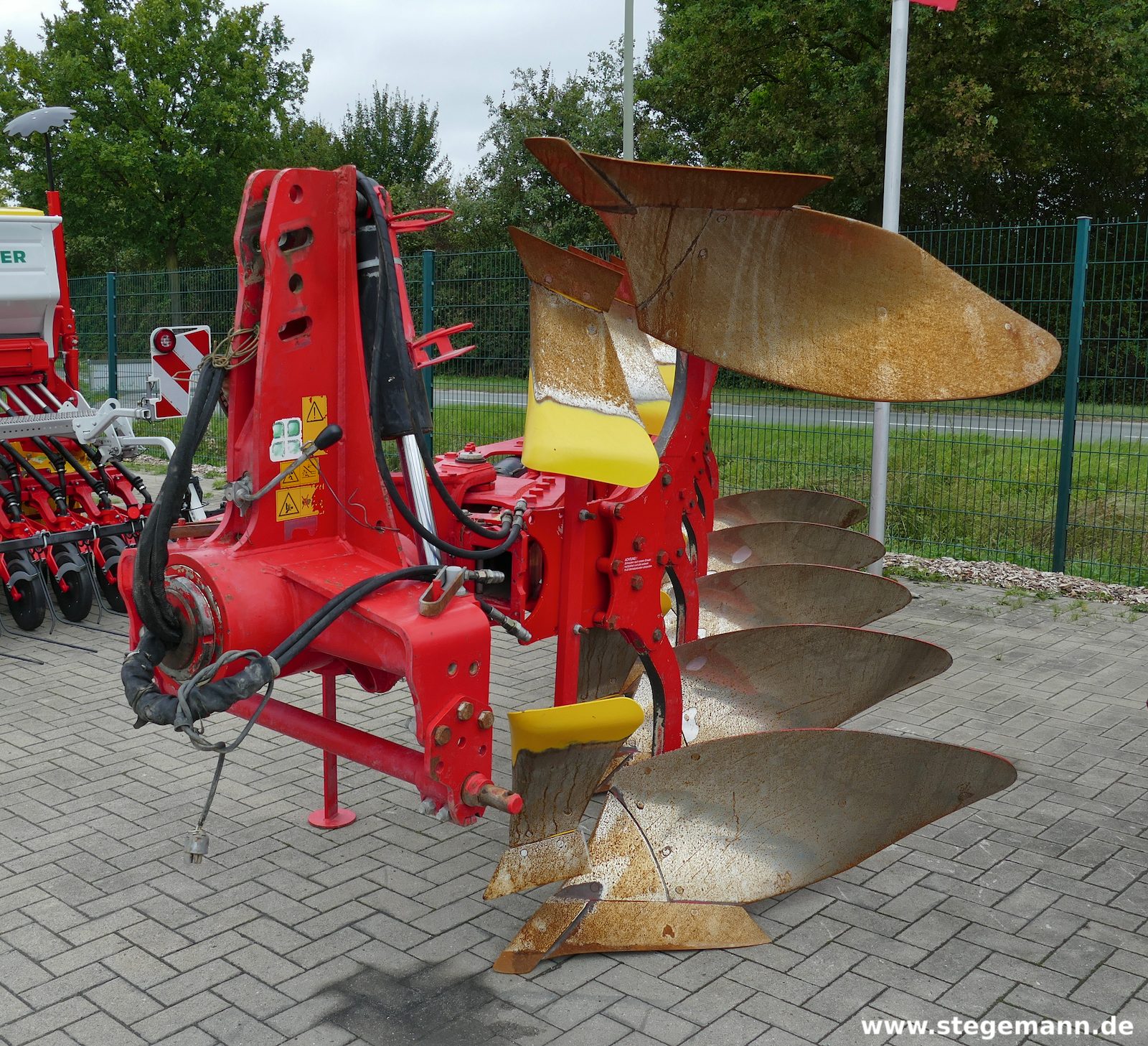Gebr. Pöttinger Anbau Volldrehpflug Servo 45 S Plus