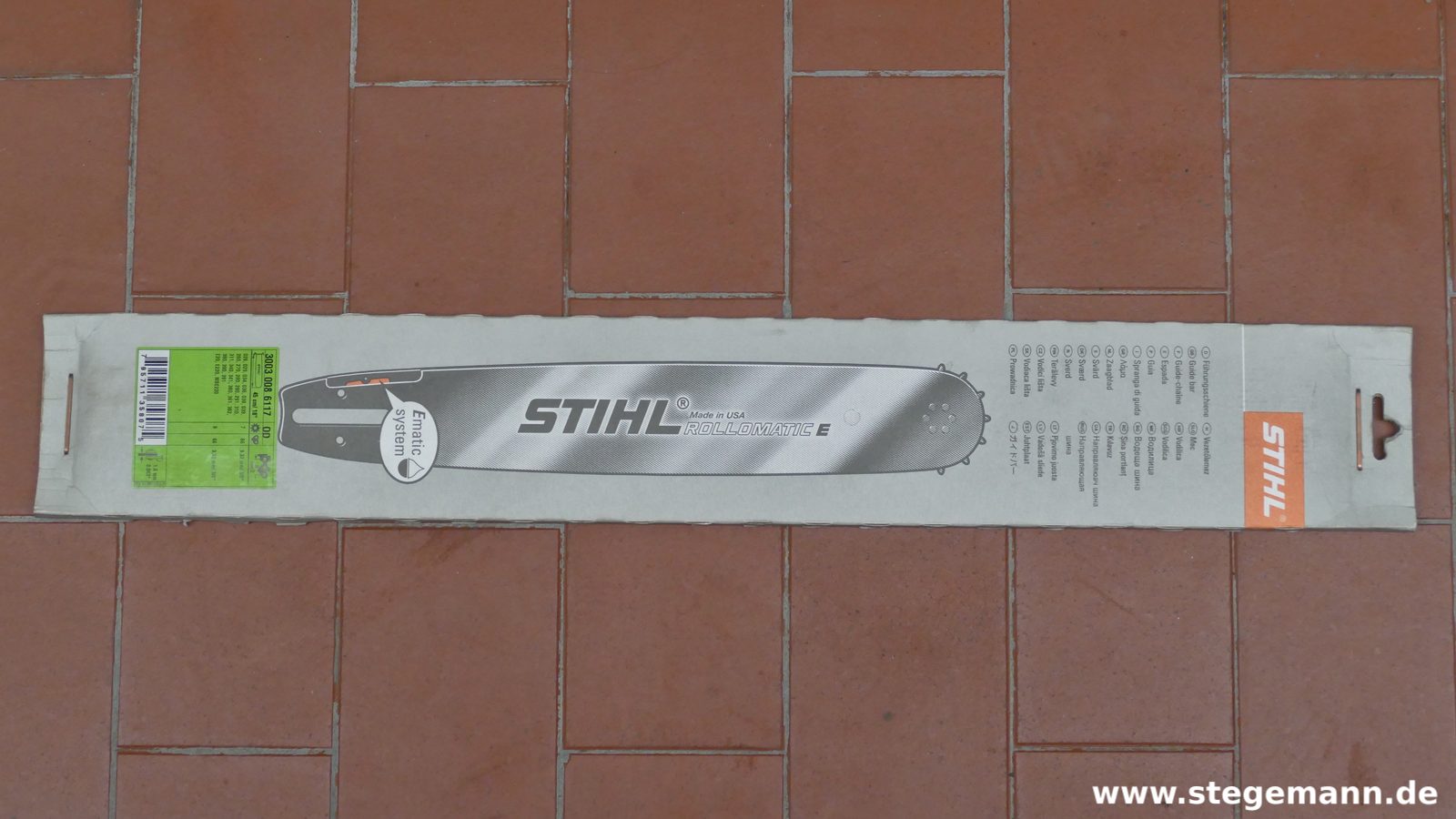 Stihl 30030086117 Führungsschiene 45 cm 1,6  3/8"