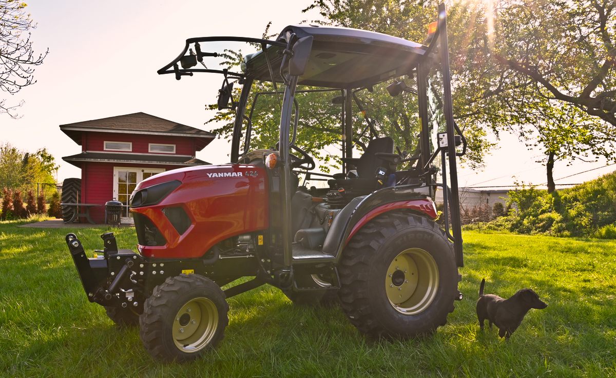 Kommunaltraktor Yanmar SA424V-Q