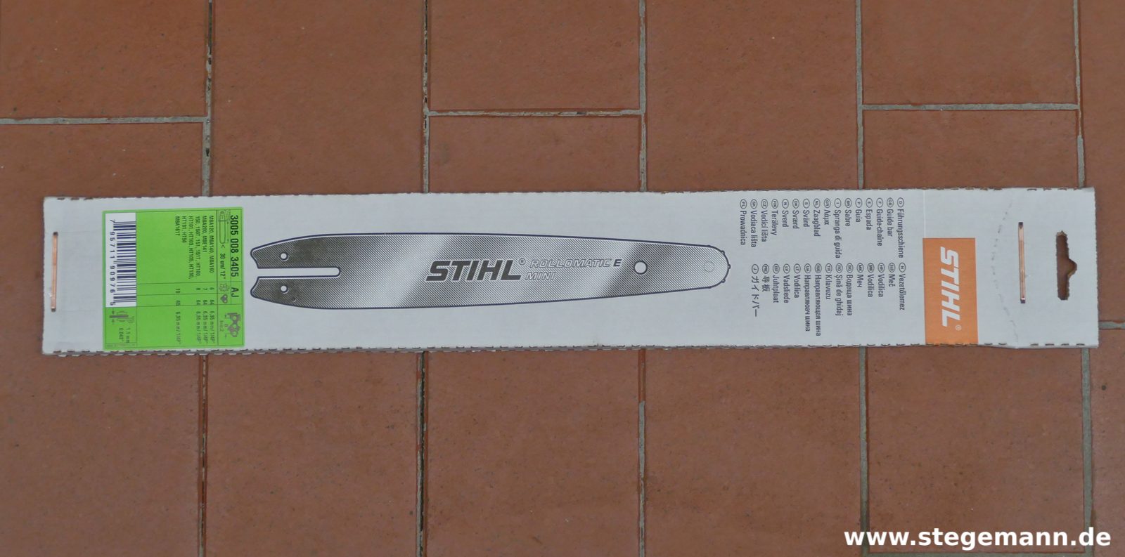 Stihl 30050083405 Führungsschiene 30cm 1,1 1/4" p