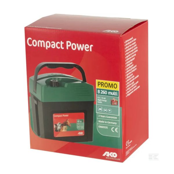 AKO Compact Power B260 multi Weidezaungerät, 9V