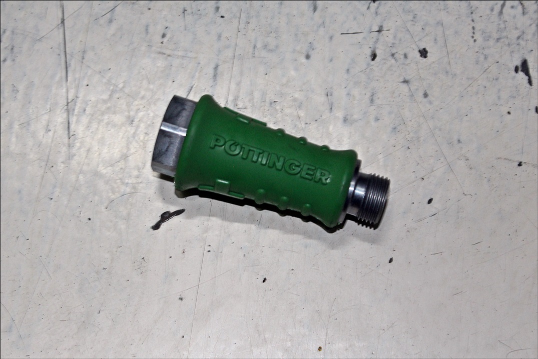 Pöttinger 625030003 Hydraulikgriff "+"  d10  grün