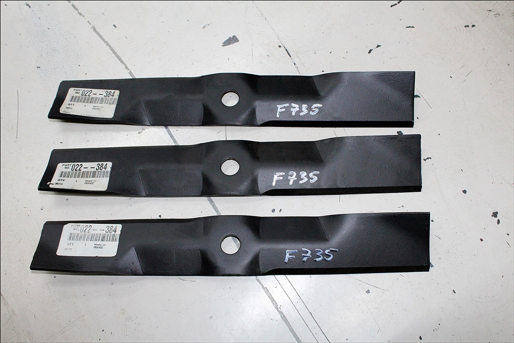 1 Satz John Deere M115495 Rasenmäher Messer