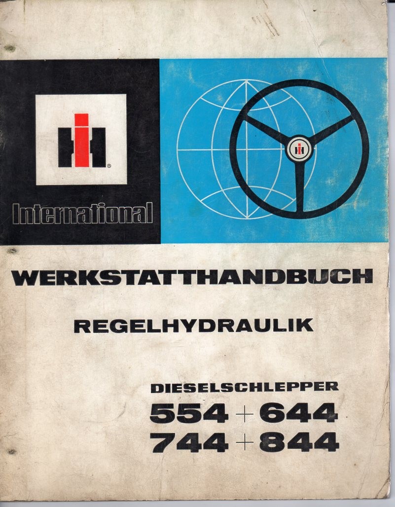 Werkstatthandbuch Regelhydraulik Traktoren International