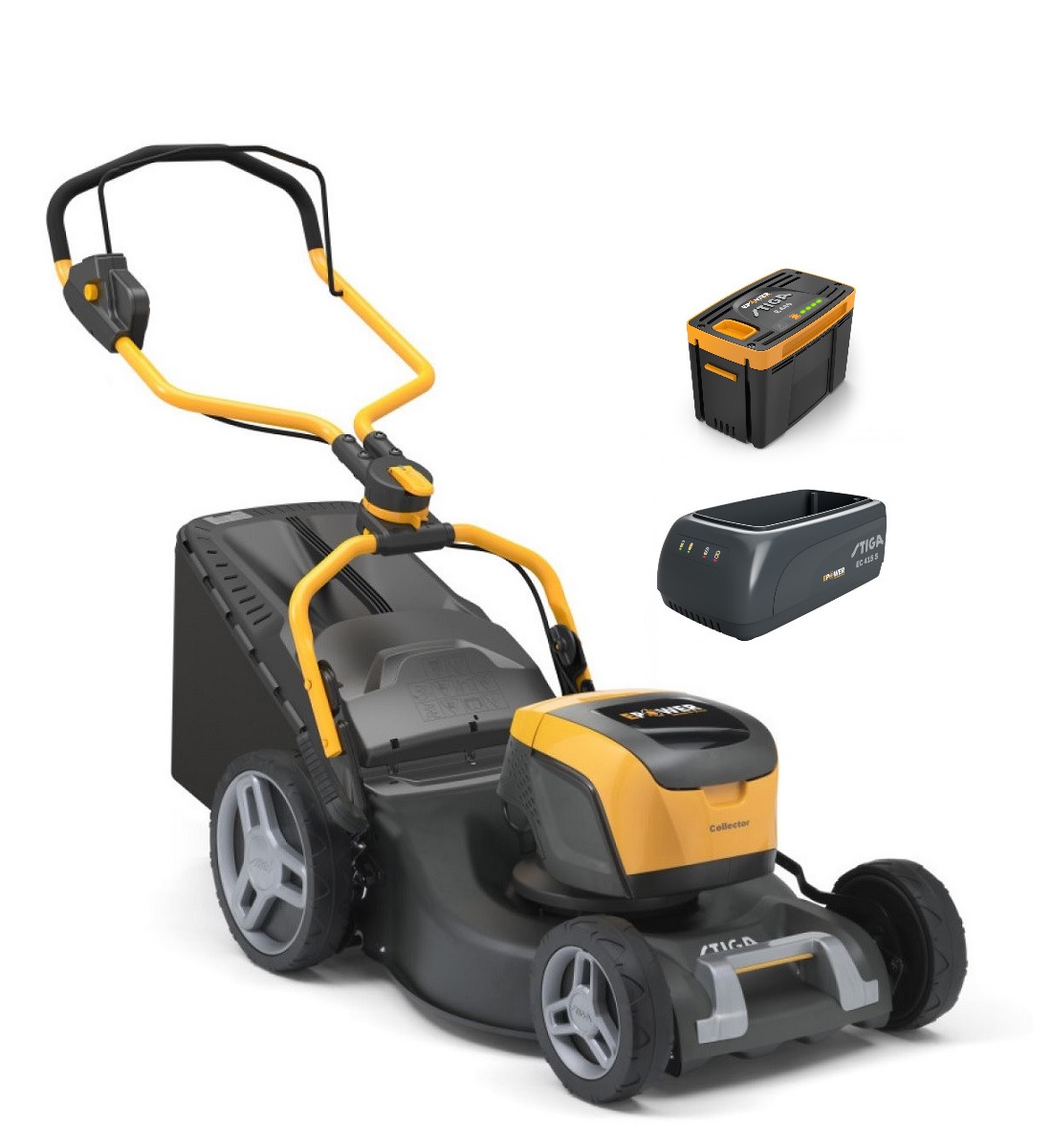 STIGA Collector 548e Kit Akku-Rasenmäher